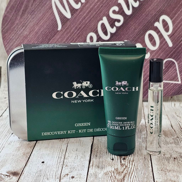 Coach Men's Green Mini Gift Set - Picture 1 of 5